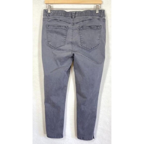 Wit & Wisdom Jeans Womens 14 Gray Ab Solution Stretch High Rise Ankle - Picture 3 of 12